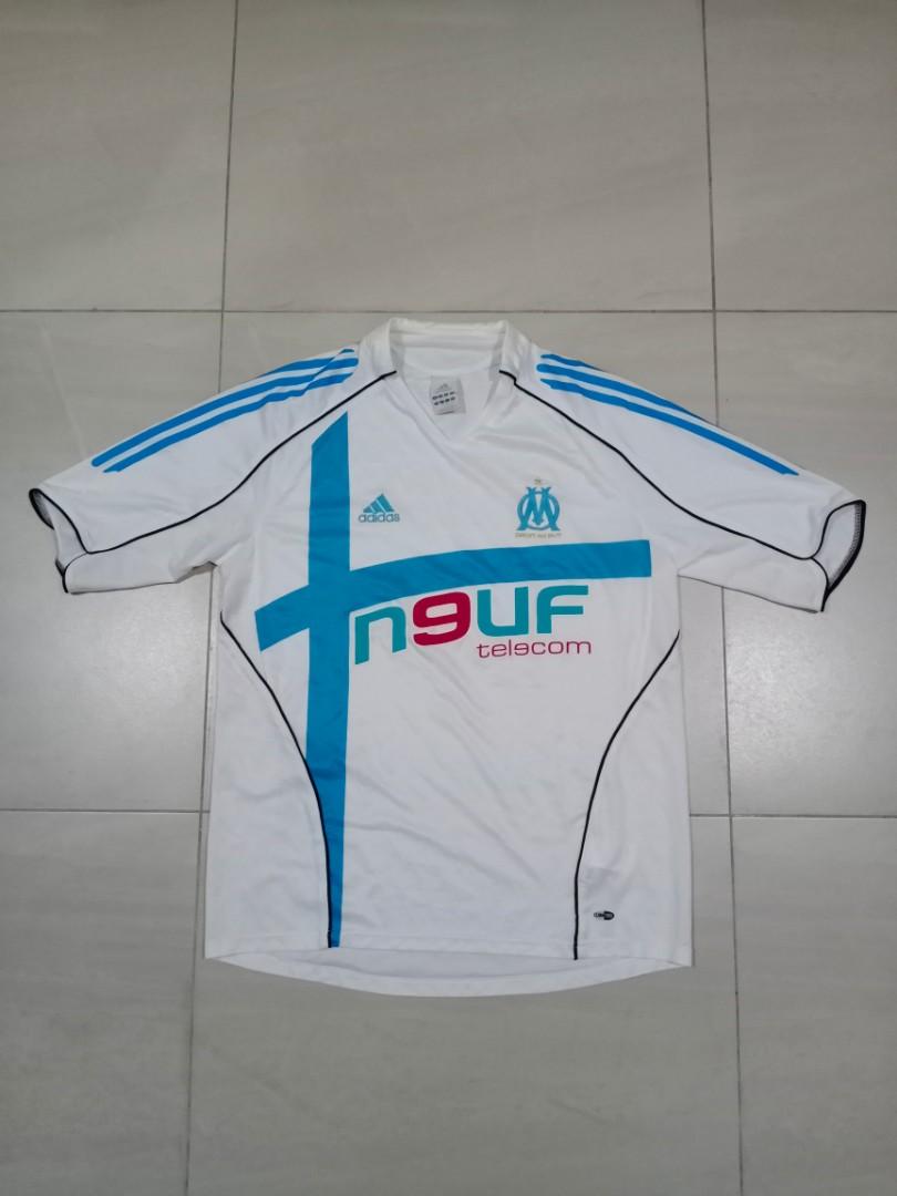 Olympique Marseille 2005 2006 Home Kit Sports Athletic Sports Clothing On Carousell
