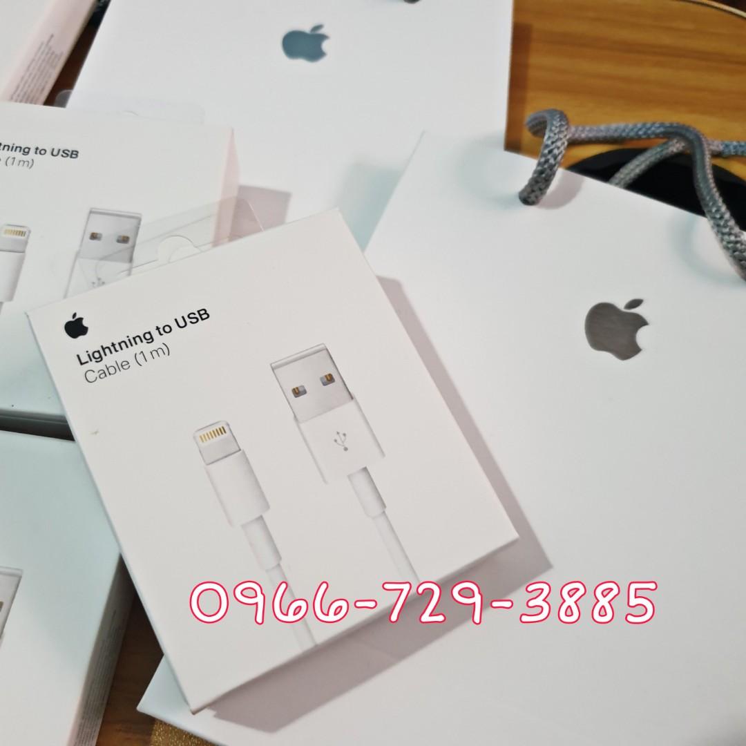 Original Apple Lightning Cable (Ipad and Iphone Charger) (Category: Portable Audio Accessories) located in Manila. Submitted by chelshoptiqueph (Listing ID 1039506159, Image 1). Description: Best Seller Apple Lightning Cable 💯Original 💯Moneyback Guaranteed 📌You can legit check any apple store 📌With Personal Warranty/ 7days Replacement 💌Paperbag also included 📌shipping nationwide/Delivery within manila area same day cod will do. For orders :
