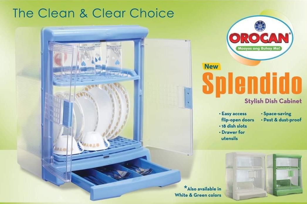Orocan Splendido Dish Organizer Cabinet Furniture Home Living Kitchenware Tableware Food Organization Storage on Carousell