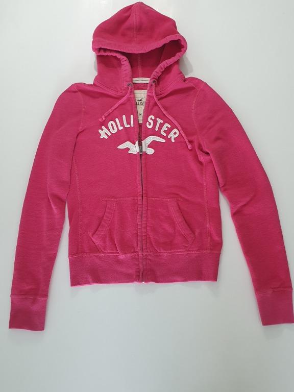 Pink Hollister Jacket