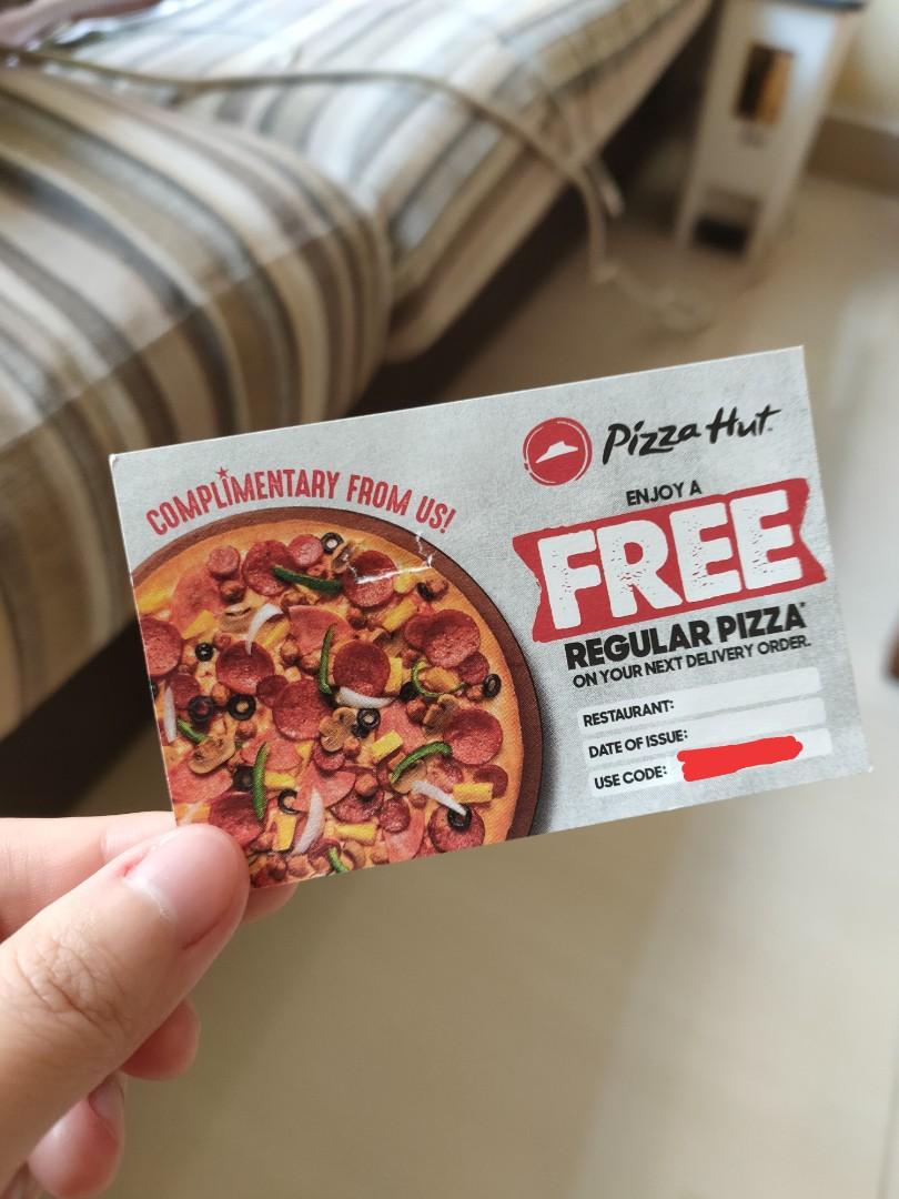 Pizza Hut Regular Pizza Voucher, Tickets & Vouchers, Vouchers on