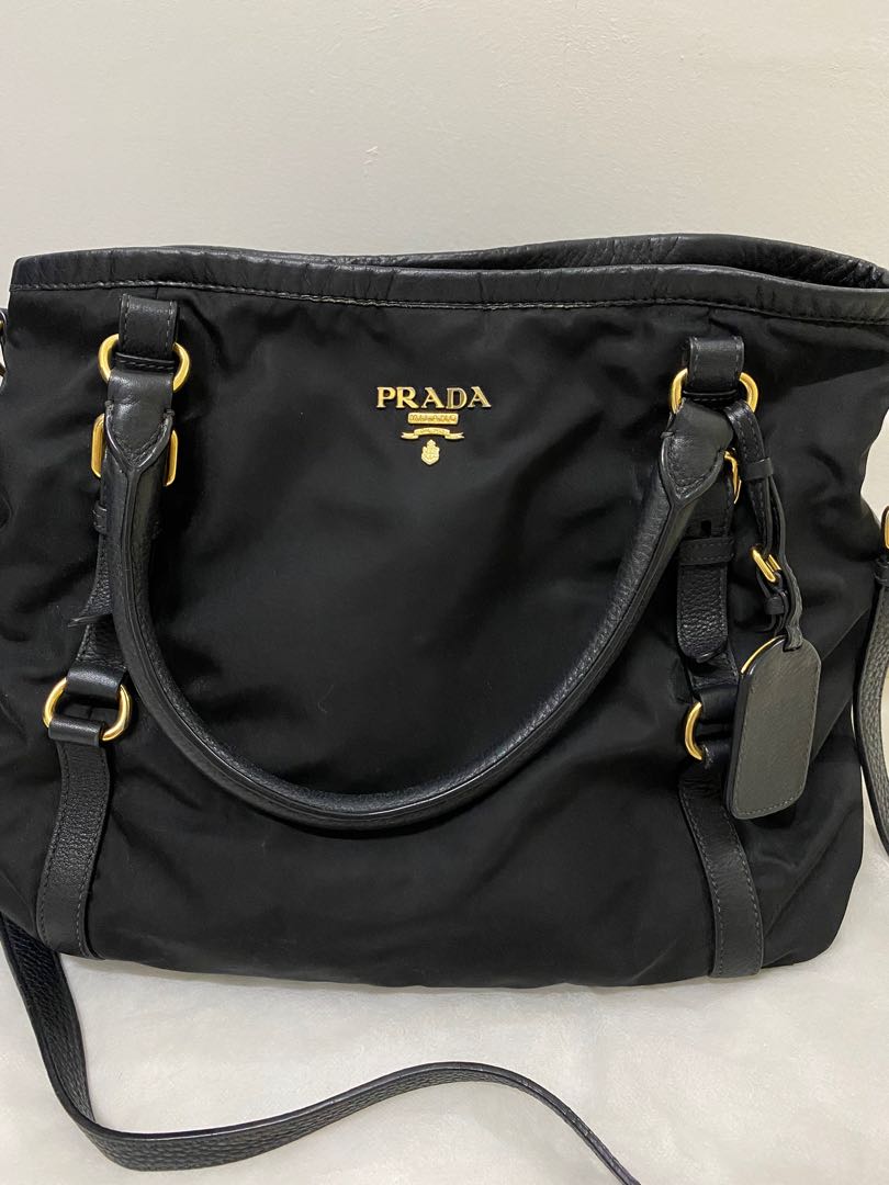 Prada best sale scrunch bag