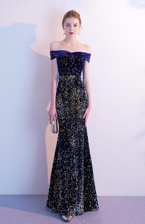 Sequin dress gown Clearance