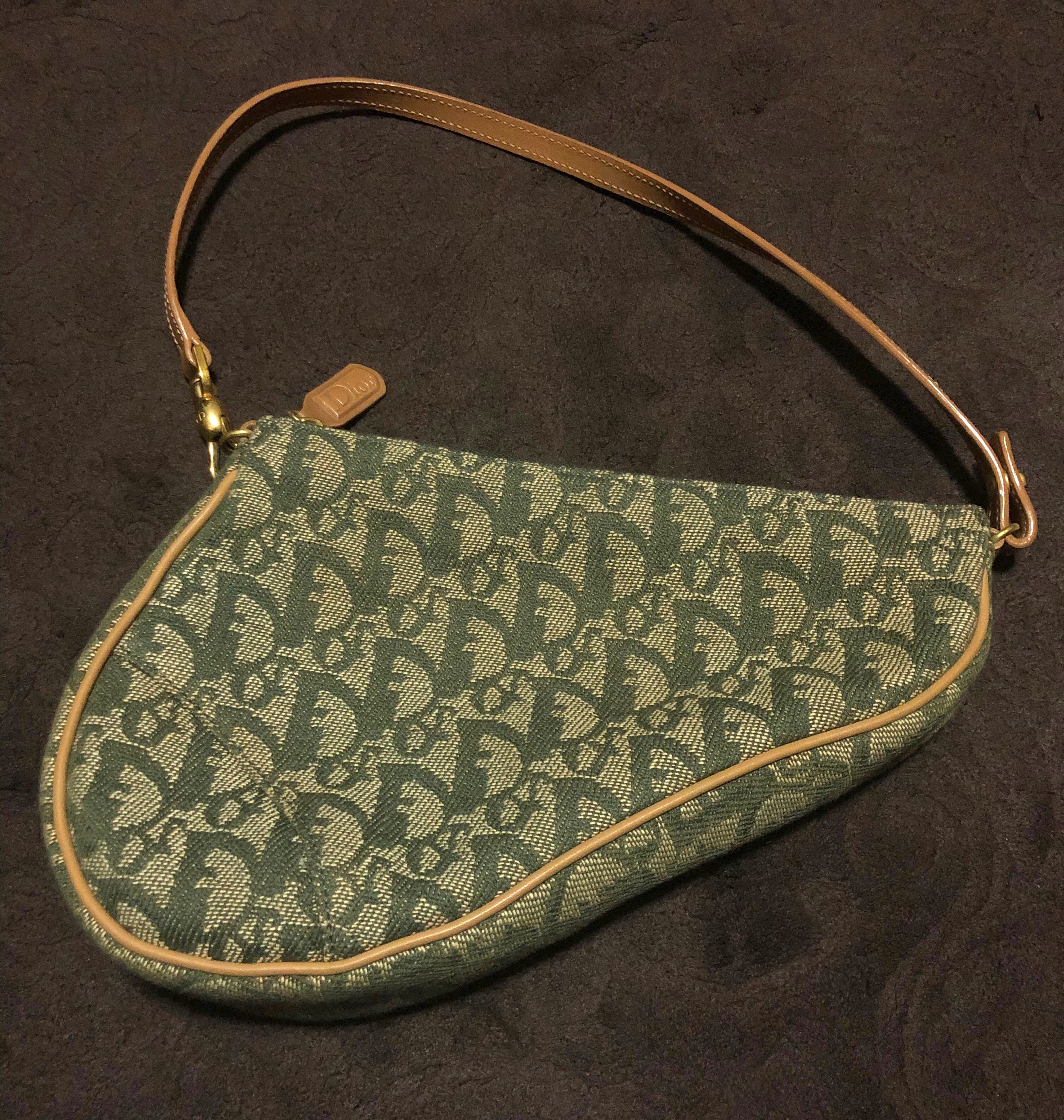 preloved dior saddle bag