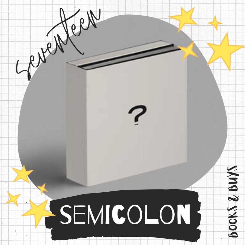 Pre Order Cod Seventeen Semicolon Album Sealed Pob Poster Benefit K Wave On Carousell