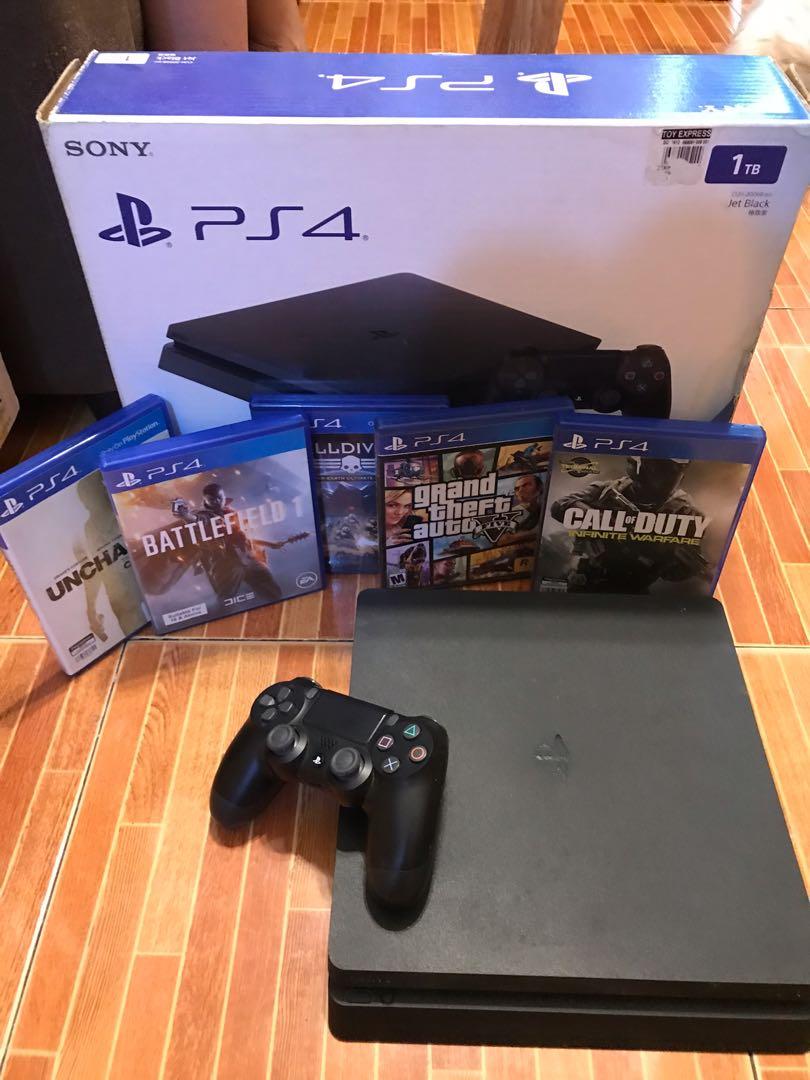 ps4 with games