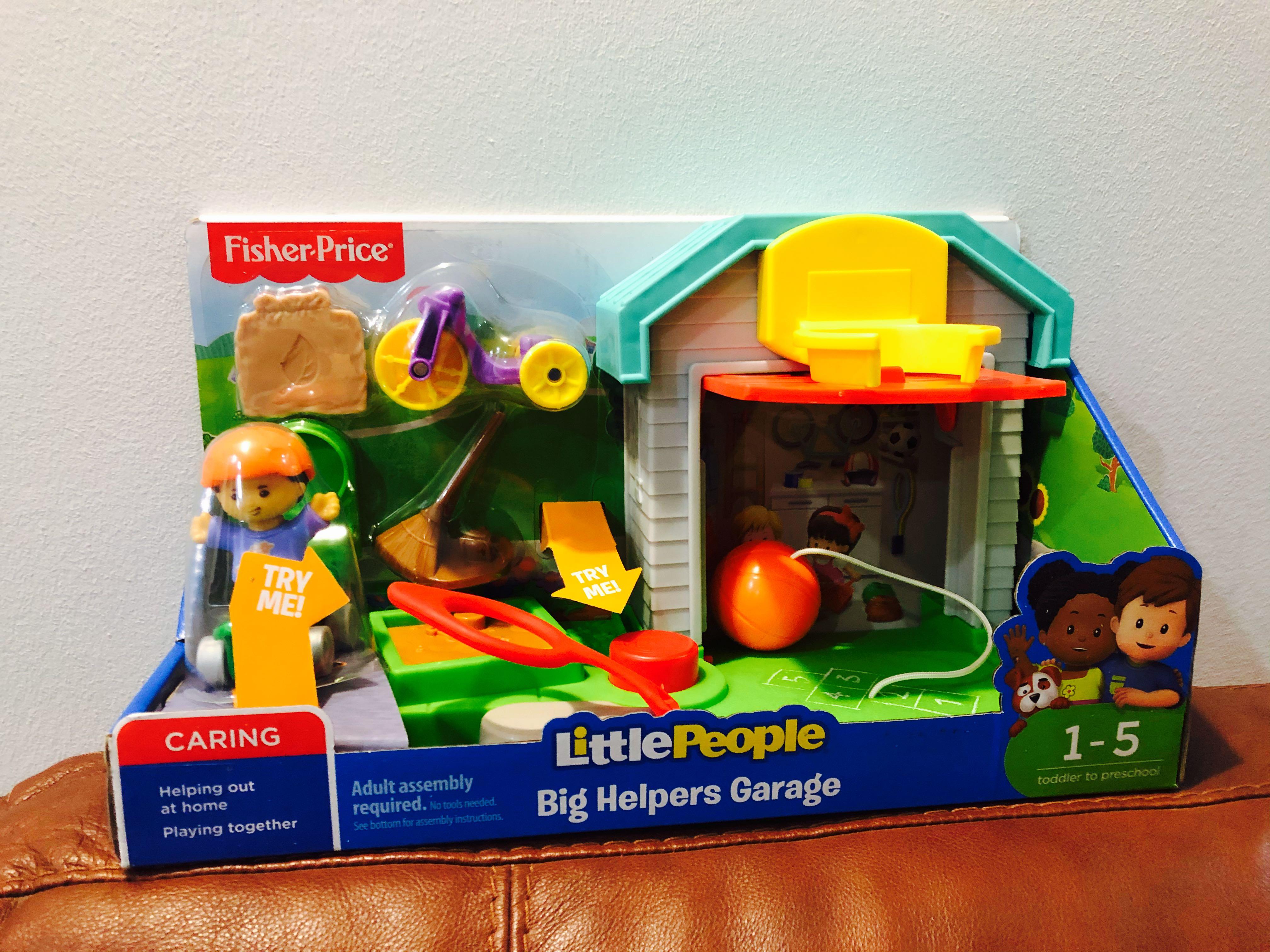 Little people big helpers garage deals