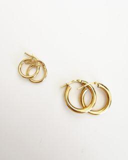 real gold earrings | Earrings 