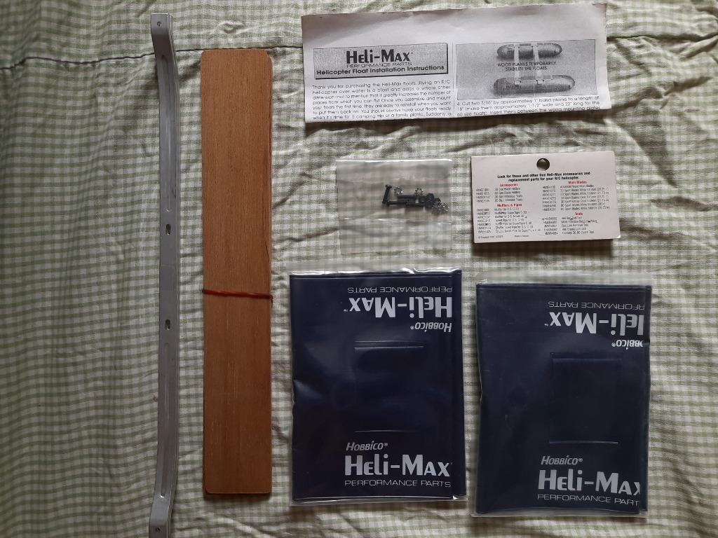 Remote Control (RC) Helicopter HeliMax .30.40 inflatable floats, Video Gaming, Video Game