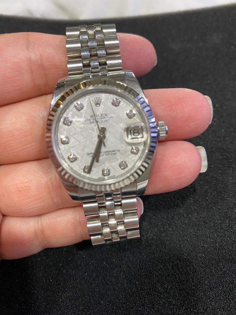 Datejust meteorite dial hot sale