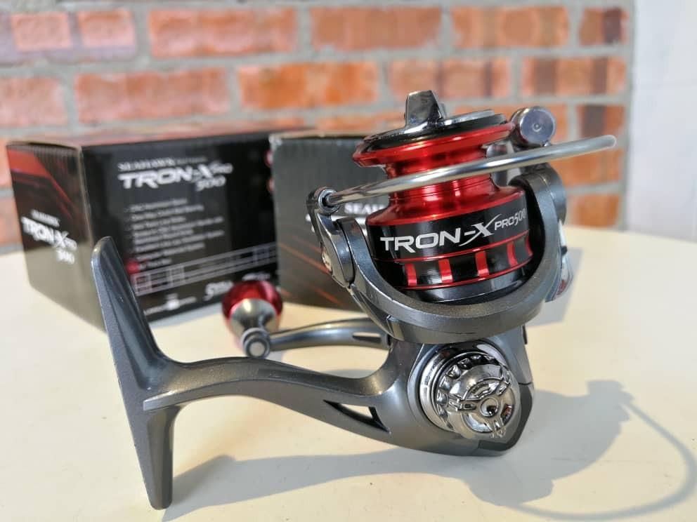 Seahawk Tron-X Pro 500 Spinning Reel - Ultralight Game【Ready Stock】, Sports  Equipment, Fishing on Carousell