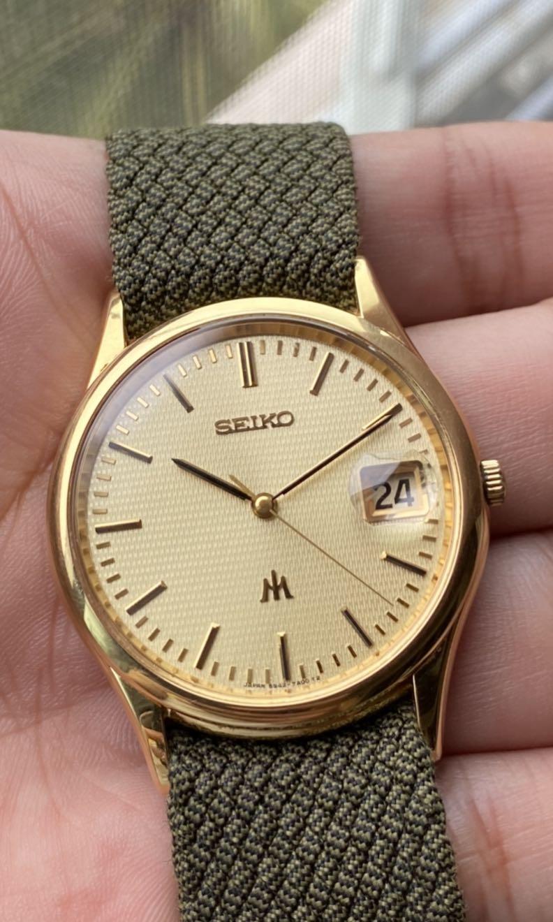 Seiko top sweeping quartz