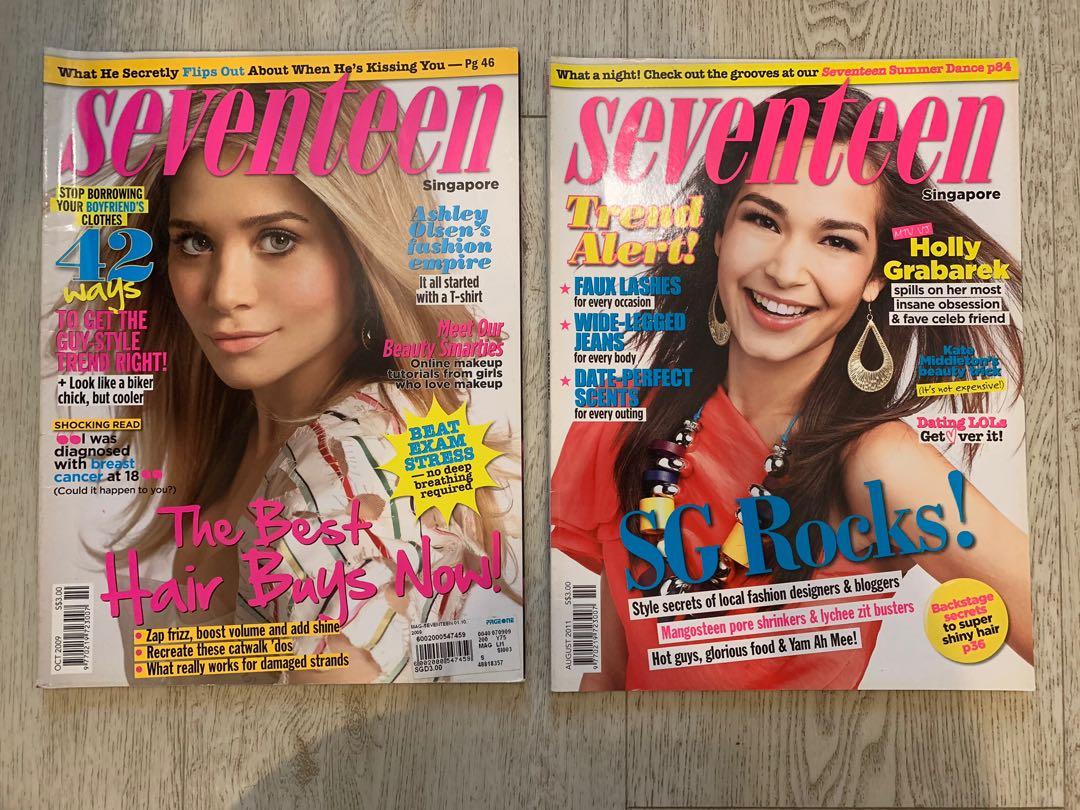 Seventeen Magazines Singapore MRTBishan, Hobbies & Toys, Books