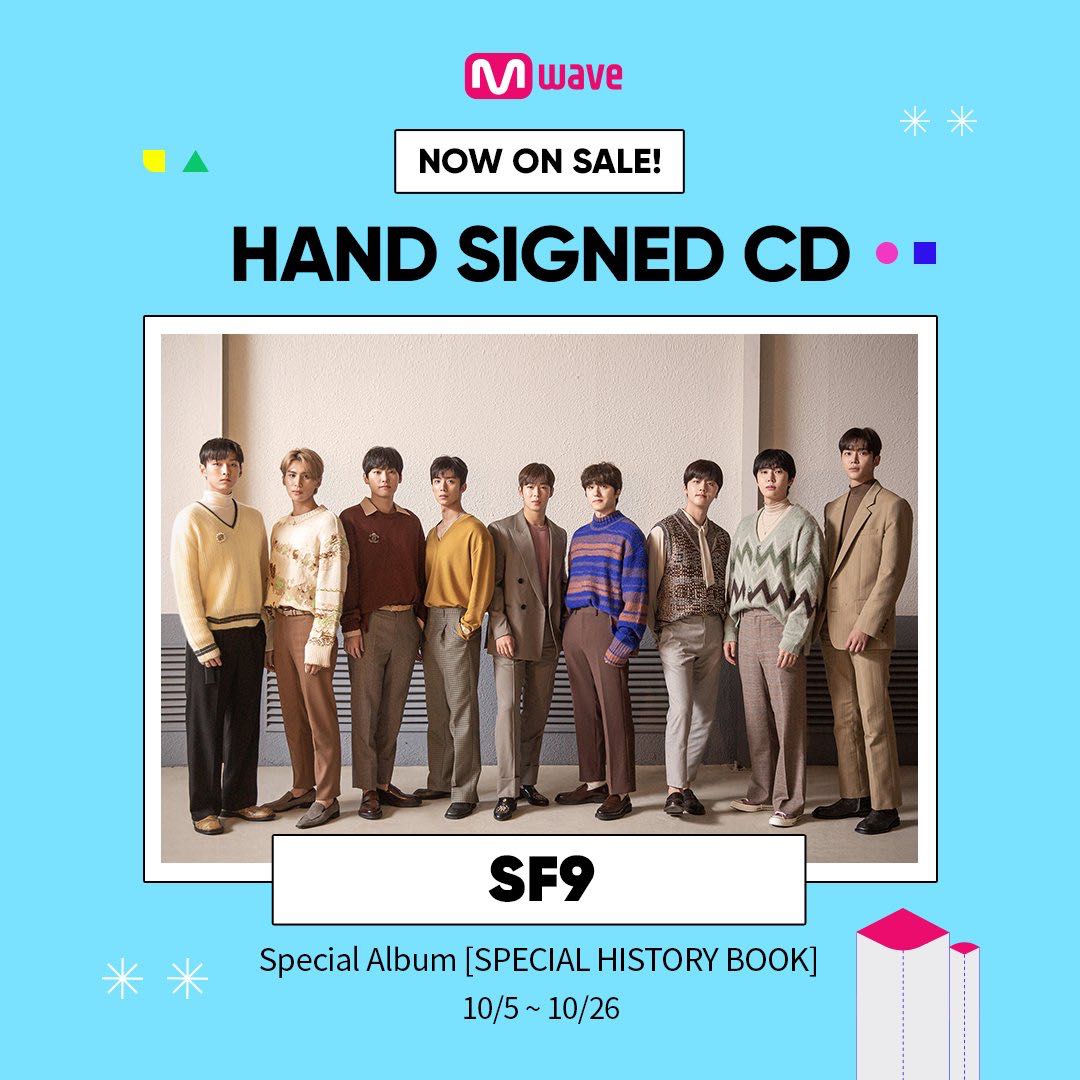 Sf9 Special Album Special History Book Mwave Signed Entertainment K Wave On Carousell Show all albums by sf9. carousell