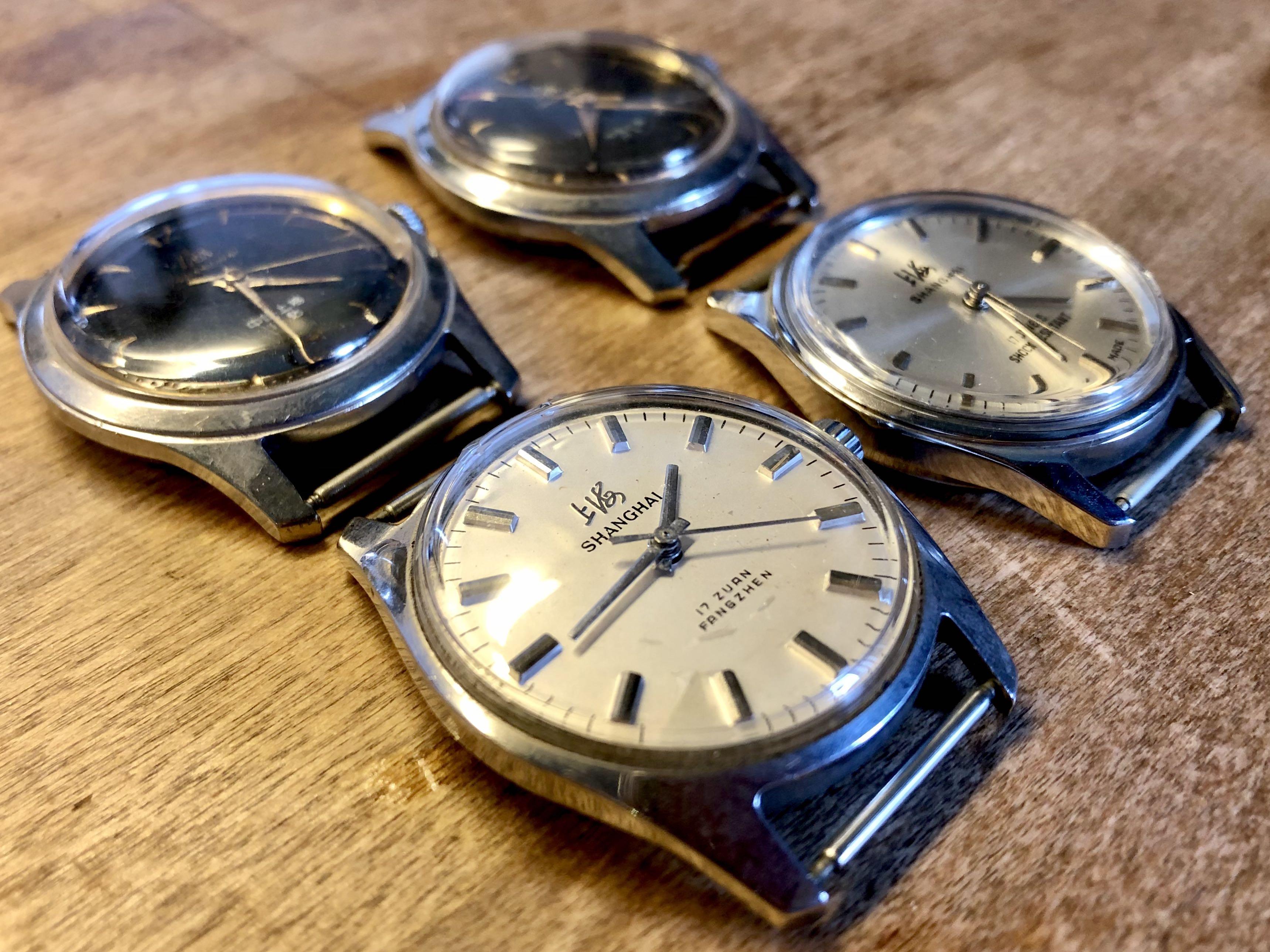 Shanghai Watch Hand Wind Mechanical Watch Explorer Datejust style Retro