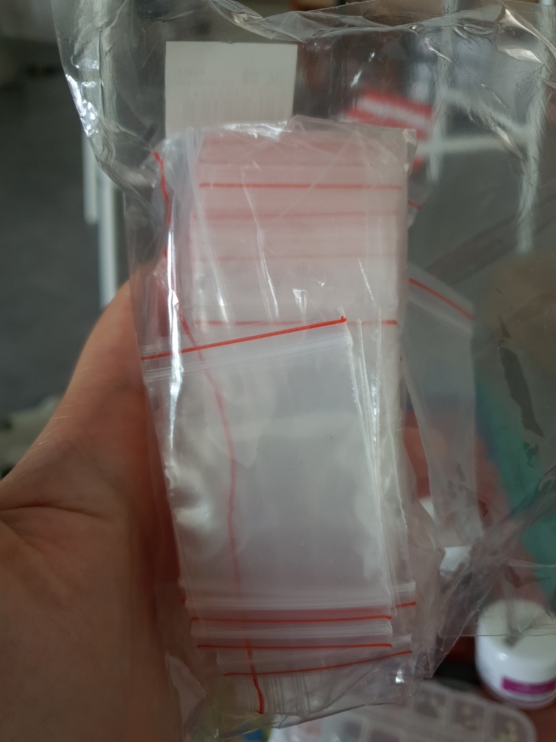 buy small ziplock bags