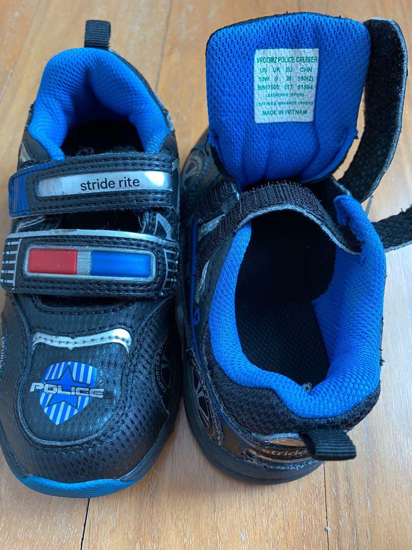 Stride rite vroomz police car sneaker deals