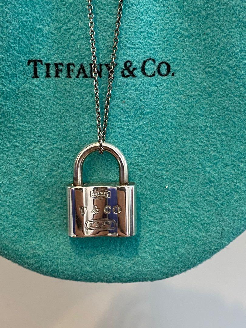 Tiffany Diamond Lock and Key Pendant | Plaza Jewellery English Vintage  Antique Unique Jewellery