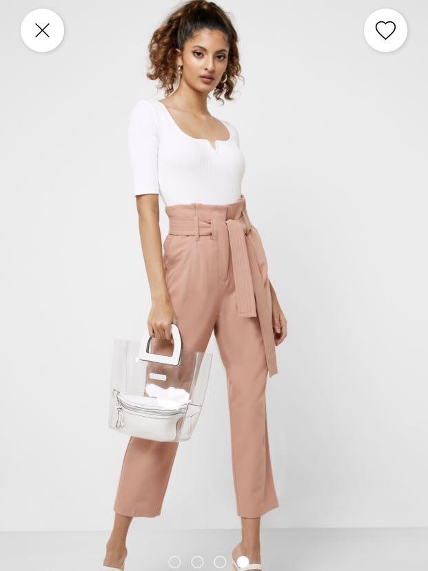 Topshop pink trousers on sale