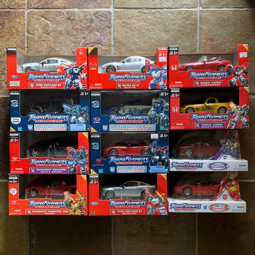 Transformers Binaltech Alternators (Category: Vehicle & Diecast Models) located in Manila. Submitted by tutoyz (Listing ID 1039549135, Image 2). Description: 350,000.00 php... PM for fast deal... https://youtu.be/mtzLQVDeubo 99% complete...MISB 59 nos.+*** 11 nos. total: 70 cars... All total: 59 nos. of transformable 1:24 scaled cars...(***plus 11 nos.) ***Will include 11 pcs. loose but in very good condition of alternators for display purposes i
