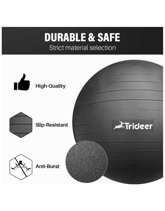 Trideer Pregnancy Ball - Exercise & Yoga Ball For Labor, Maternity