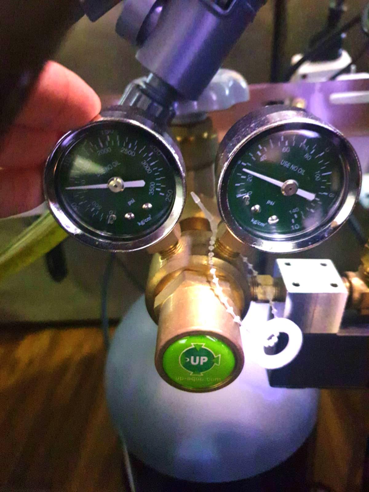 up aqua co2 regulator