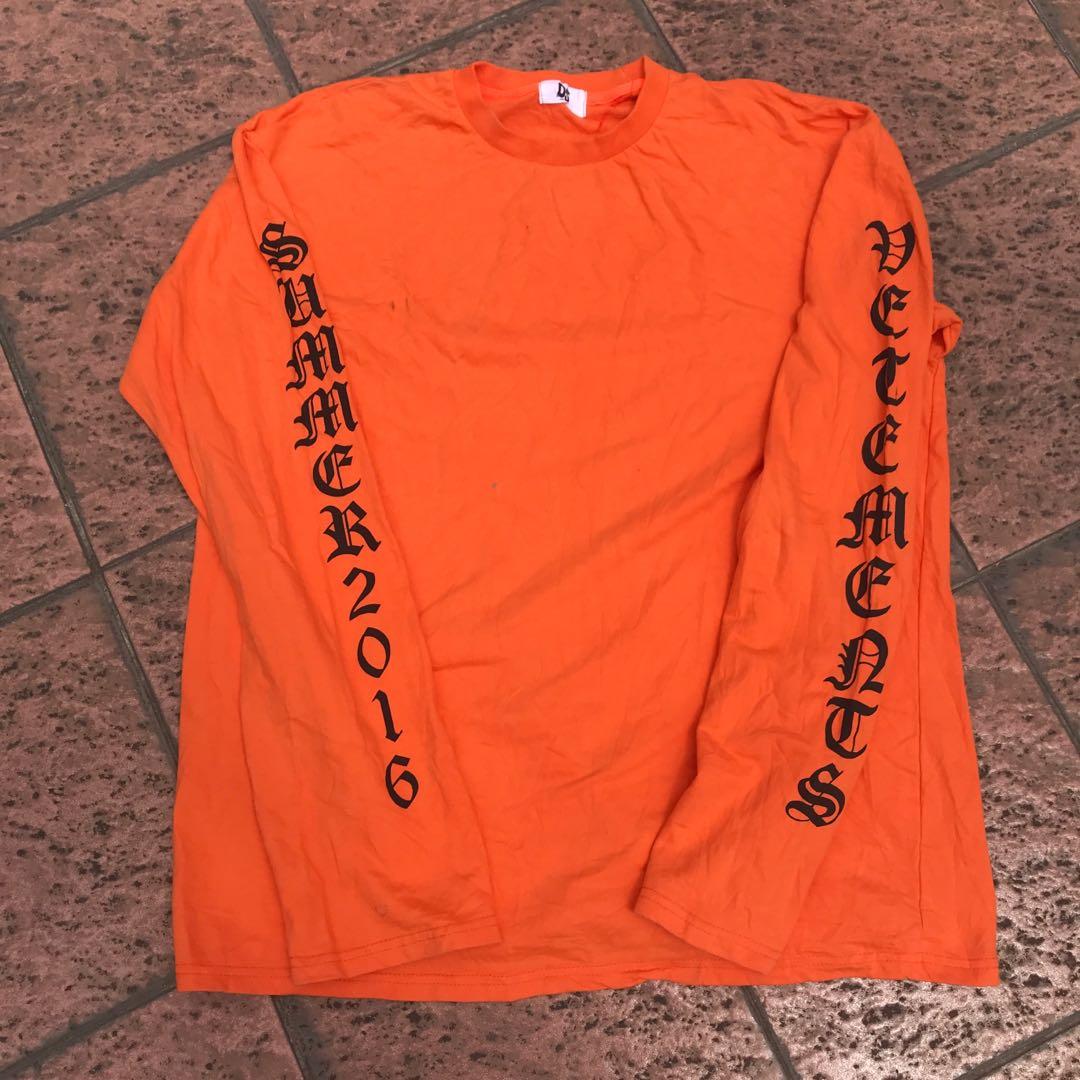 Vetements Longsleeve Summer 2016 