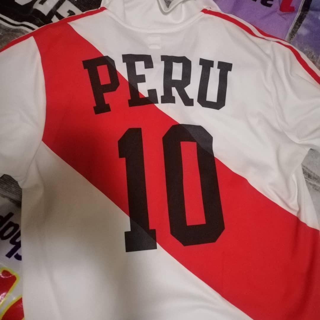 Vintage Adidas Originals Peru football jersey, Men's Fashion