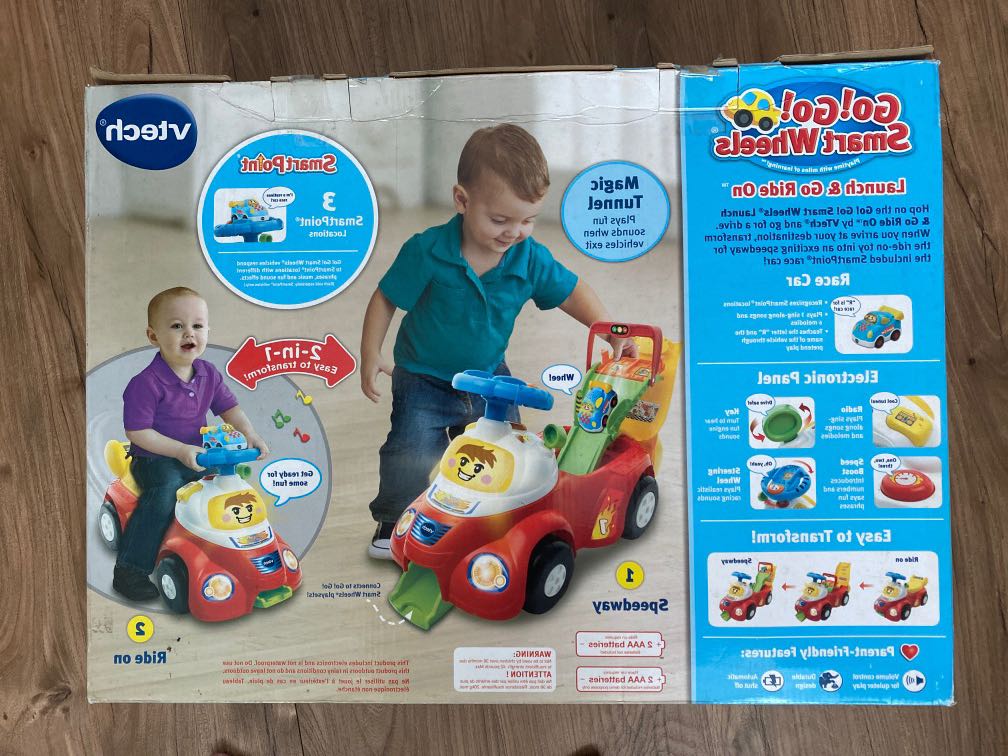 Vtech go! Go! Smart wheels launch & go ride on (best for children day ...