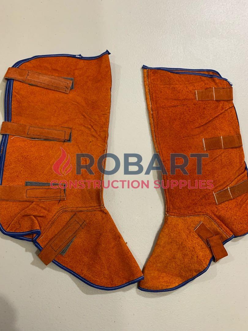 Welding Leather Leggings, Commercial & Industrial, Construction Tools & Equipment on Carousell