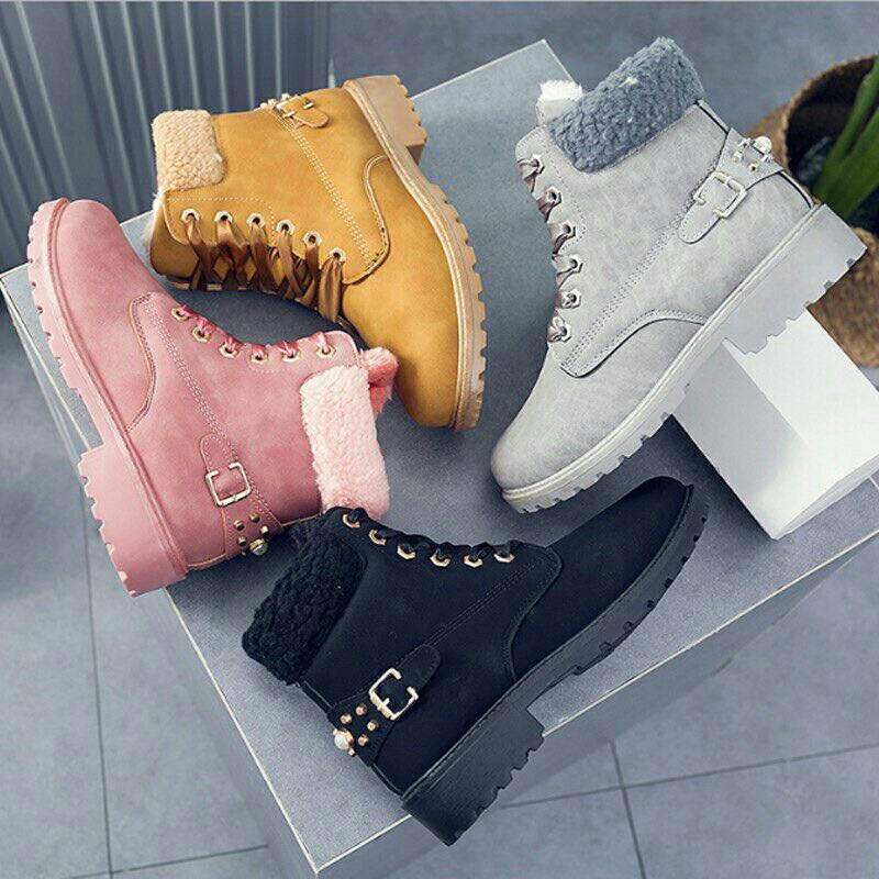 Women Lace Up Casual Boots, Women's 