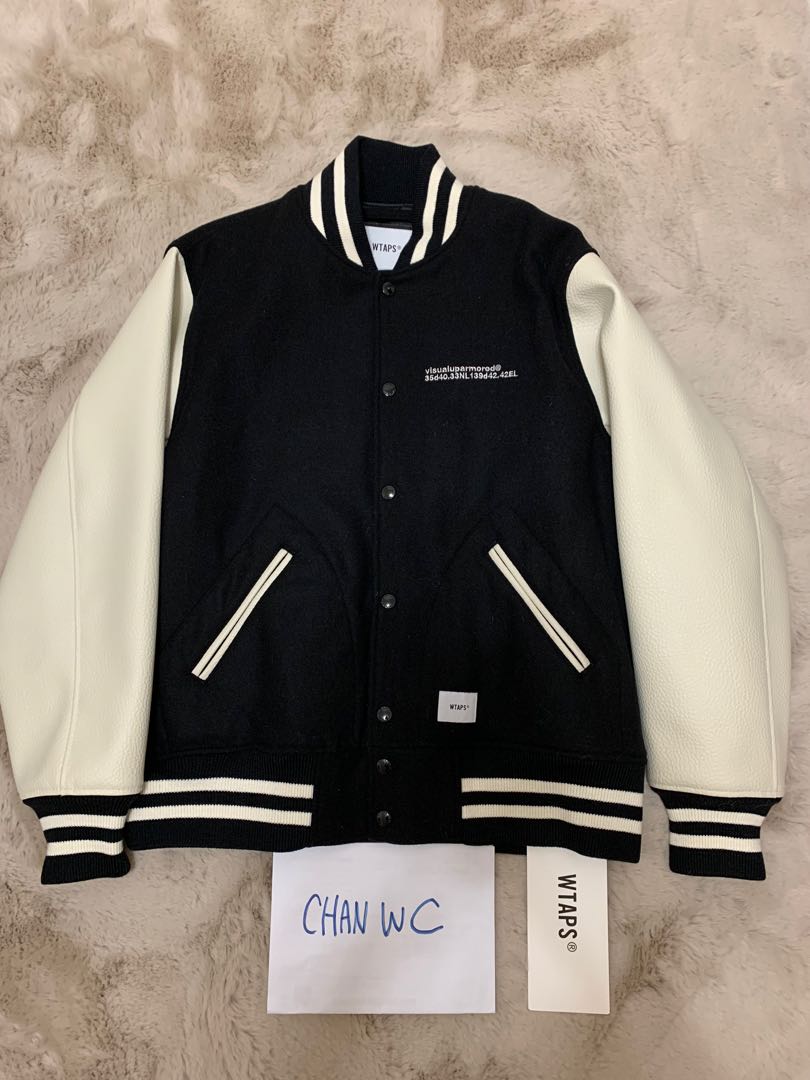 wtaps club jacket Mサイズ - スタジャン