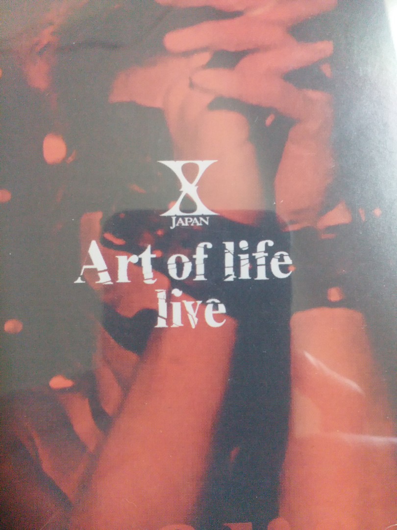 X~JAPAN ART OF LIFE LIVE 93年台版99%新已絕版, 興趣及遊戲, 收藏品及