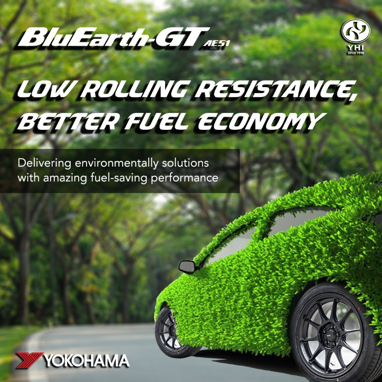 Yokohama Bluearth Gt Ae51 Tyres Car Accessories Tyres Rims On Carousell
