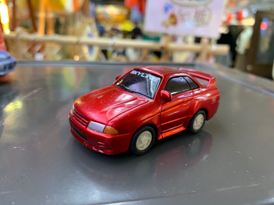 1 60 Nissan Skyline R32 Gtr 回力車紅色 玩具 遊戲類 玩具 Carousell