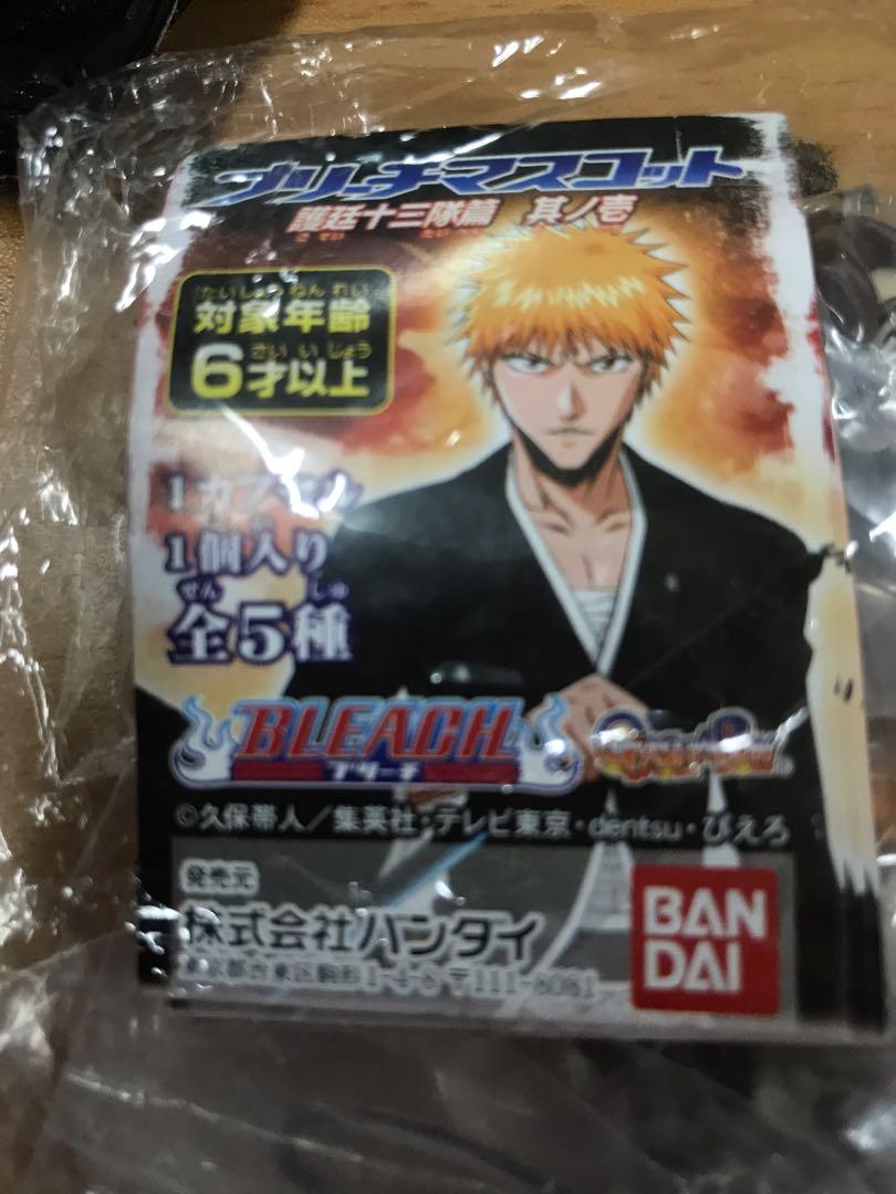 特價清貨一套價全5種bandai Bleach 死神扭蛋護廷十三隊其之一 興趣及遊戲 玩具 遊戲類 Carousell