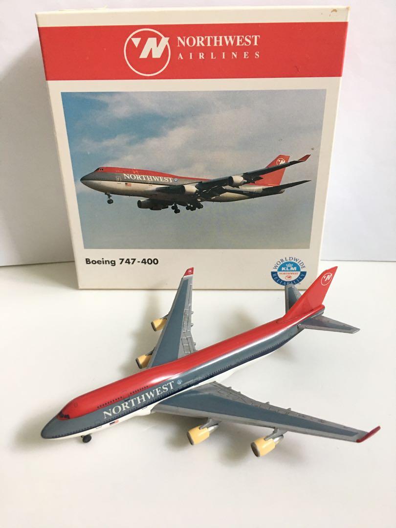 ✈️經典747 Jumbo Jet】 Northwest Airlines BOEING 747-400 美國西南