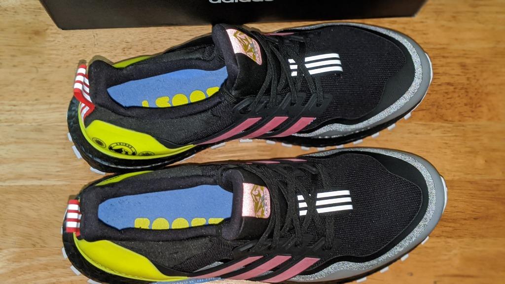 adidas ultra boost all terrain shock red yellow