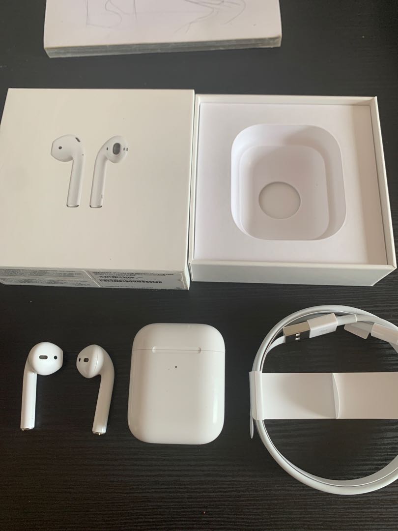 AirPods 2 Wireless charging, Audio, Earphones on Carousell