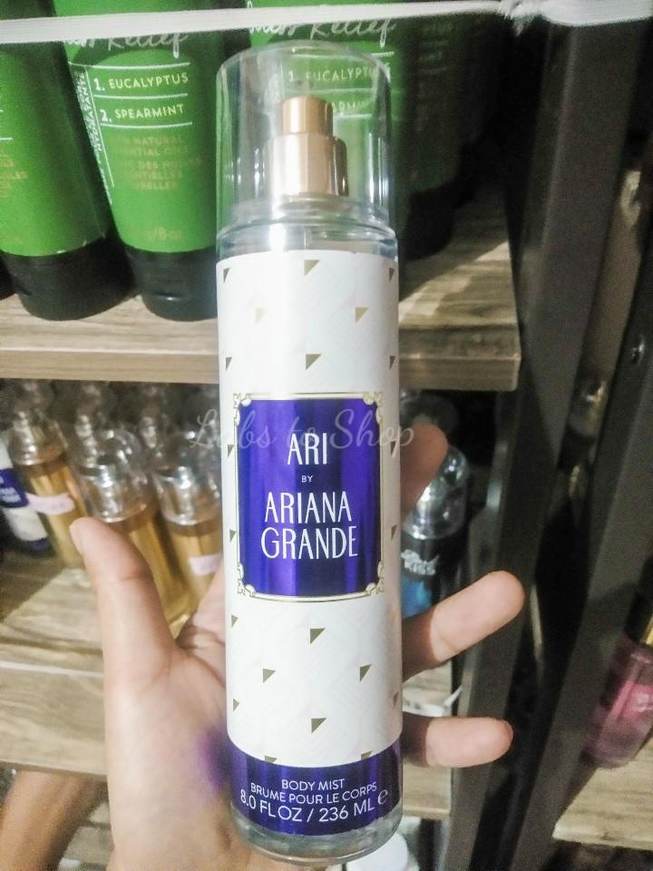 Ariana grande bath sales and body works