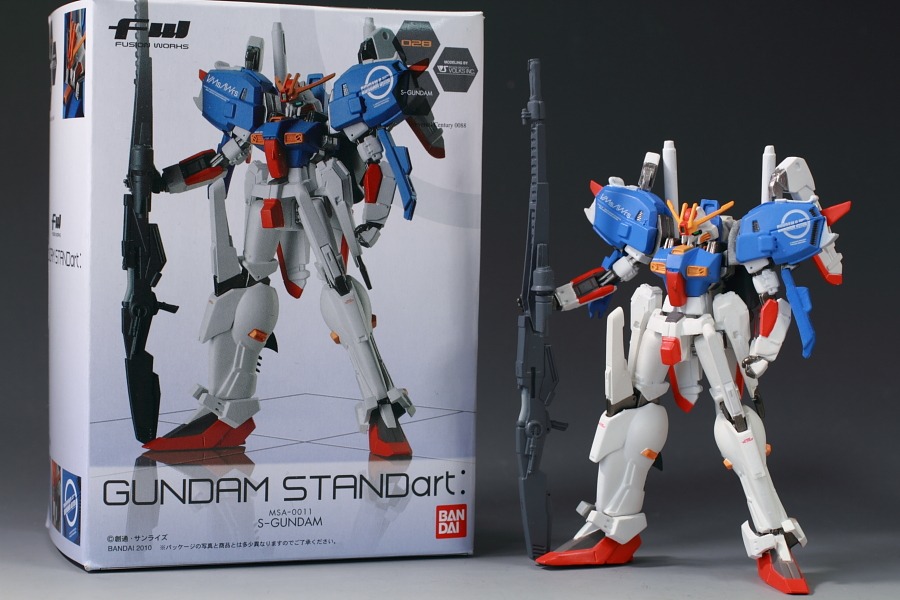 BANDAI 高達FW FUSION WORKS GUNDAM STANDart MSA-0011 S-Gundam 高達 