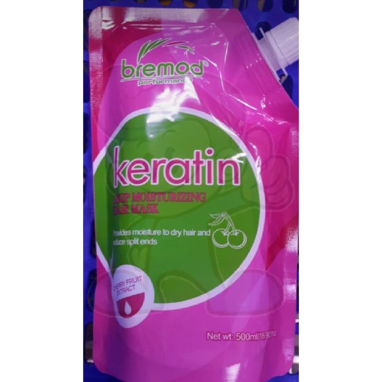 Bremod Keratin Deep Hair Moisturizing Hair Mask (2 x 500 ml), Beauty