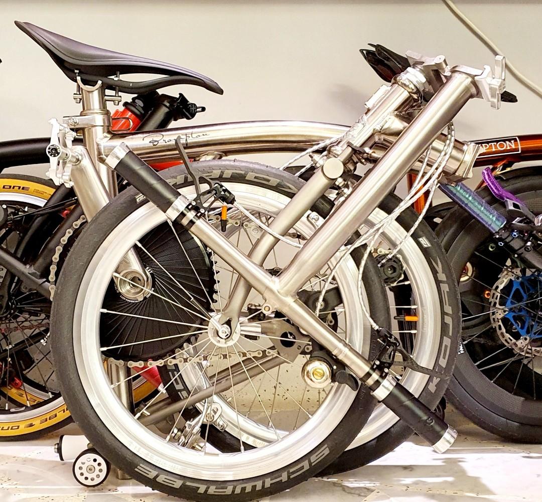 Brompton outlet nickel superlight