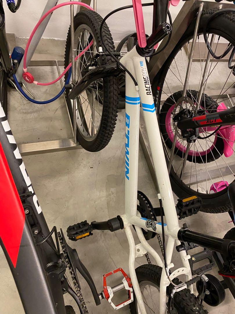 BTWIN Kids Bicycle Racing Boy 300 Sports Equipment Bicycles Parts Bicycles on Carousell