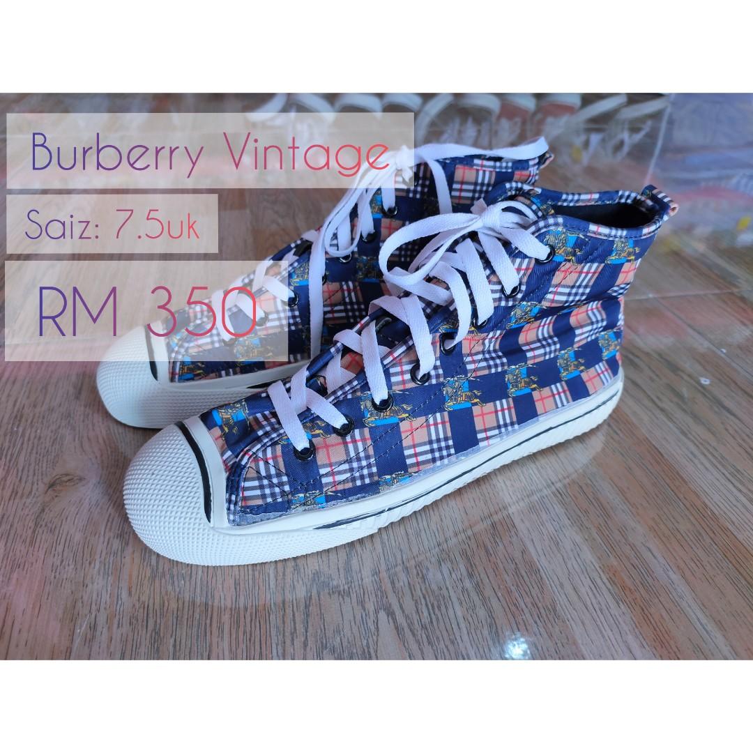 Burberry sneakers 7.5 online