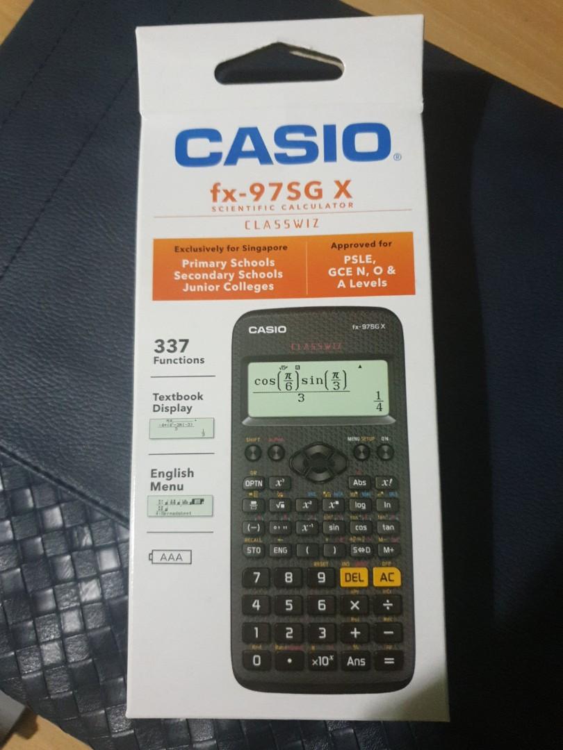 Caiso Calculator fx 97SGX Hobbies Toys Stationery Craft