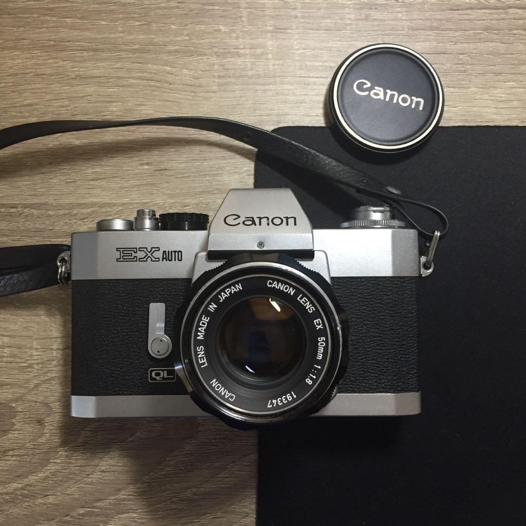 Canon Ex Auto 50mm 1 8 Film Camera Hobbies Toys Collectibles Memorabilia J Pop On Carousell