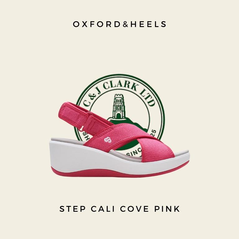 Clarks Step Cali Cove Rose Sandal Original Kasut Perempuan Womens