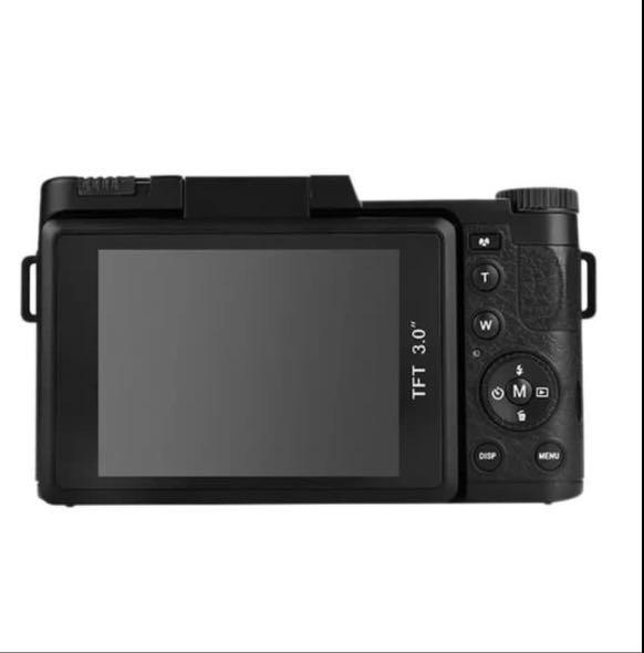 CMOS Camera Digital zoom with strap, charger, USB Cord, and Battery