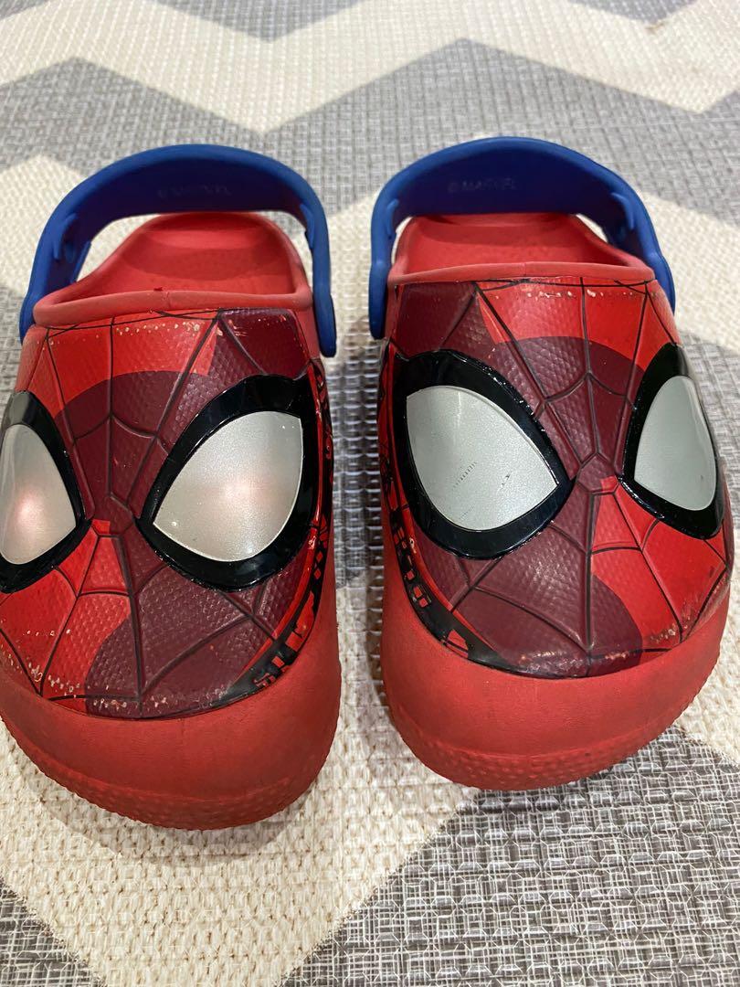 Crocs light up Spiderman Size 11 Babies Kids Babies Kids
